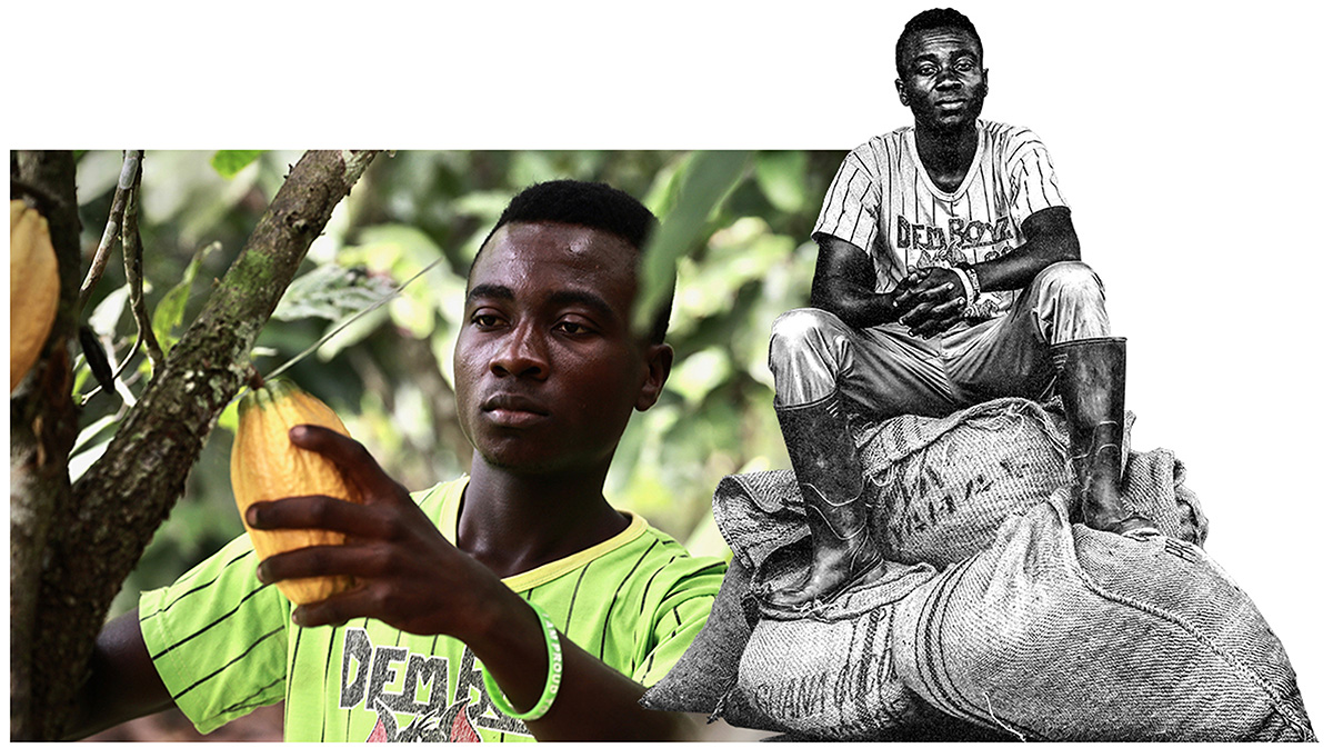 Callebaut Nadace Cocoa Horizons pěstitel kakaa Elijah